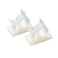 thumbnail image 4 of Raindrops Self-Adhesive Cable Clips 50Pack for Wall Mounting and Desk Organization, 4 of 8
