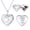 silver, variant on Custom Name and Image Necklace Personalized Plated Nameplate Customized Jewelry Gift for Women