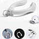 thumbnail image 4 of Moyic 1 par de auriculares de silicona con gancho para la oreja, auriculares portátiles con gancho para la oreja, soporte para Cables de audio/vídeo blanco, 4 of 6