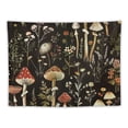 thumbnail image 5 of Orinice Mushrooms Flowers Tapestry Wall Hanging Unique Style Graphic Tapestries Home Wall Decor Art for Living Room Bedroom Dorm Apartment Farmhouse Decoration 4 Sizes 50x40inch, 5 of 6