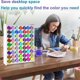 thumbnail image 3 of Paint Organizer, 63 Holes Acrylic Paint Organizer Craft Paint Storage Crafts Paint Holder Vertical P, 3 of 5