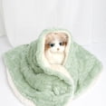 thumbnail image 3 of Tapis de Lit pour Animaux de Compagnie avec Housse de Couchage Douce pour Usage Intérieur et Extérieur Coussin Chaud et Confortable pour Chats et Chiens, 3 of 3
