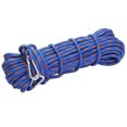 thumbnail image 1 of Subiendo la cuerda al aire libre Camino de caminos de 10 mm de diámetro Correa de cable de emergencia 10m/32.81 pies Poliéster que transporta equipo de cordón azul Inevent OD020410-02, 1 of 7
