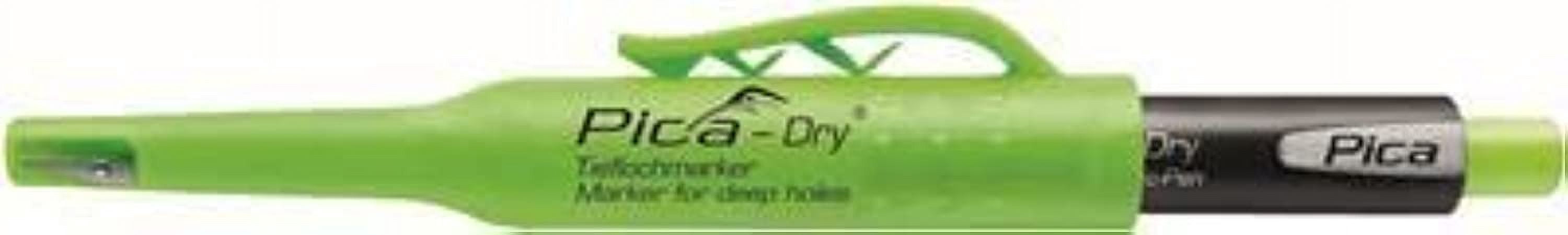 Pica DRY Automatic Pencil + Pica DRY Refill Set for Joiners, Graphite H (10 Leads)