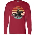 thumbnail image 3 of Inktastic Rodeo Team Roping Cowboy Long Sleeve T-Shirt, 3 of 5