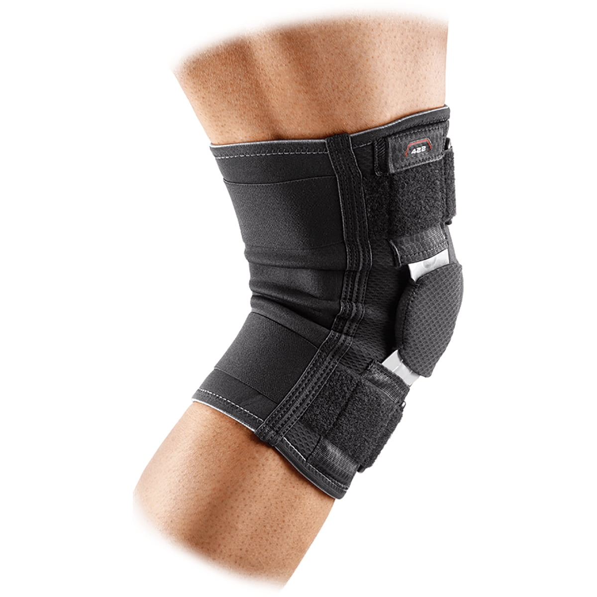 McDavid Adjustable Knee Brace With Dual Disk Hinges, Adult XXL, Black