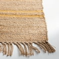 thumbnail image 3 of SAFAVIEH Natural Fiber Gisselle Striped Area Rug, Gold/Natural, 9' x 12', 3 of 8