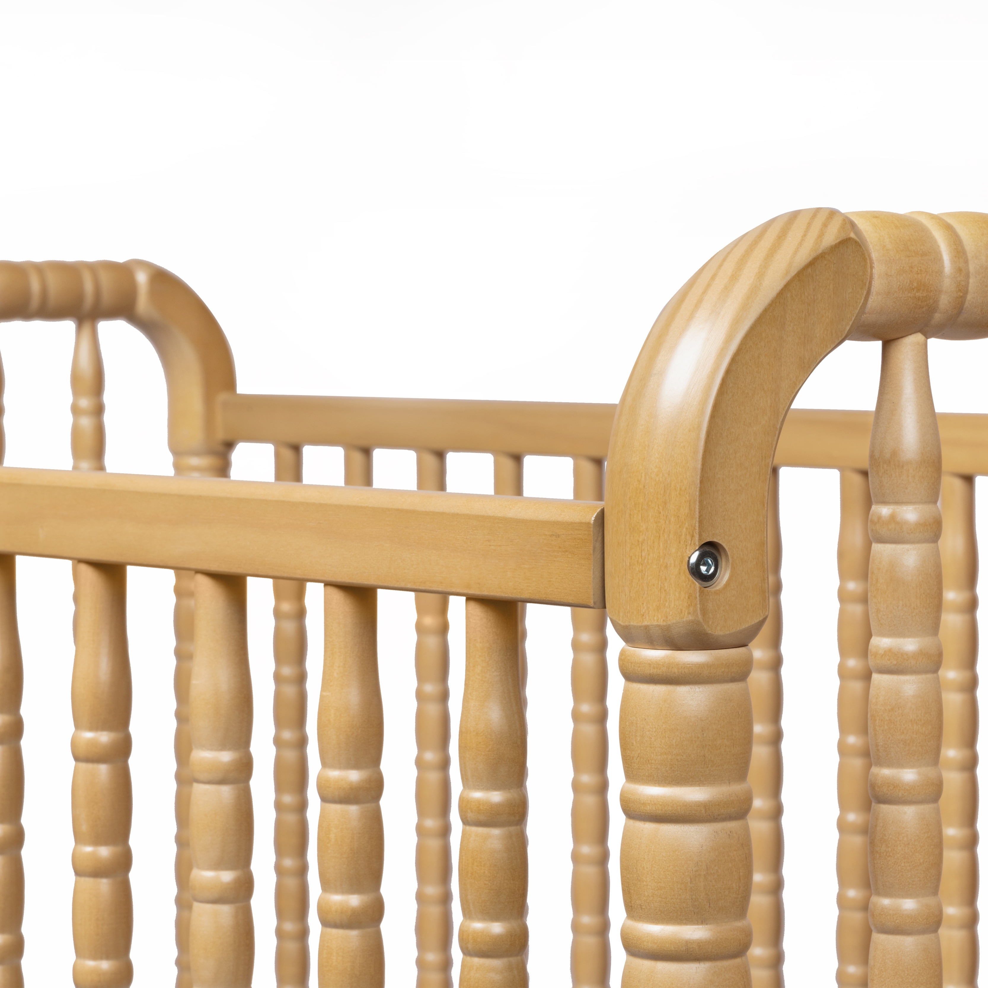 daVinci Jenny Lind 3-in-1 Convertible Stationary Crib in Honey Finish