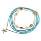 thumbnail image 3 of 5 collares bohemios multicapa con conchas, estrellas de mar y cuentas de arroz, joyería de moda para mujer, para playa, verano y ropa informal., 3 of 3