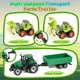 thumbnail image 3 of Set de juego Farm Sand RUSE Play Sand con 1 kg, figuras de granja y tractor, 3 of 7