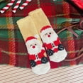 thumbnail image 2 of CPNG Fuzzy Socks for Kid, Cozy Socks Santa Plush Sleep Cozy Winter Soft Warm Fleece Fluffy Stockings Warm Fluffy Winter Slipper Christmas Sock Home Sleeping Sock, 2 of 6