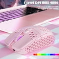 thumbnail image 4 of Ratón inalámbrico para juegos SOLAKAKA SM600 PLUS Bluetooth 5.1 Rosa, 4 of 6