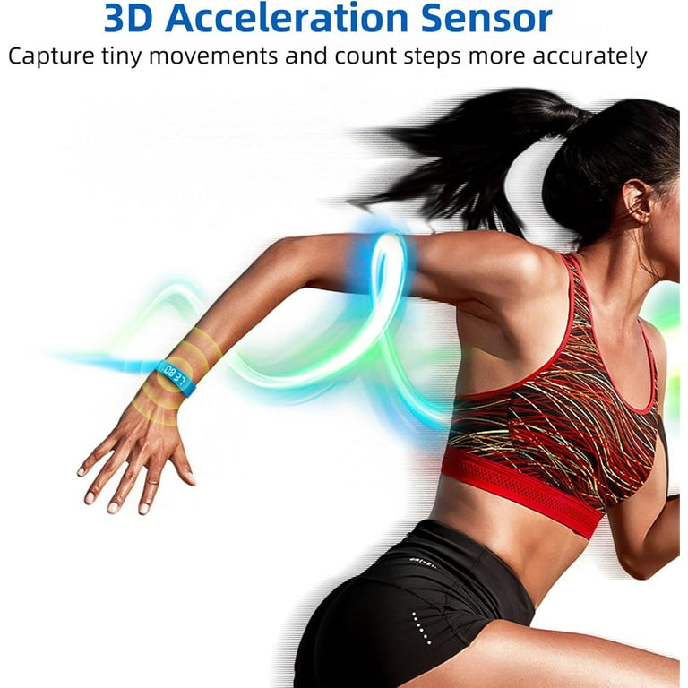 Vibrating Alarm Clock Watch for Heavy Sleepers, Silent Wake Up Bracelet &  Smart Wristband, Wearable Vibration Wrist Alarm, Non-Audible Sleep  Wristband for Men & Women - Walmart.com