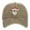 Khaki, variant on Shadoumai Christmas Hat for Adult, Christmas Baseball Cap, Vintage Washed Embroidered Cotton Santa Hat