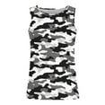 thumbnail image 4 of DODADAWANJ Workout Camo Tank Tops for Men Sleeveless Beach Summer Casual Shirt Tops Big and Tall Crewneck Tees Plus Size Camouflage Print Tanks Slim Fit Gym Muscle Shirts, 4 of 5