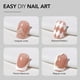 thumbnail image 4 of Esmalte de uñas en gel GAOY White Swirl Art Liner de 8 ml con brocha fina, 4 of 6