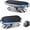 Silver, variant on 【2-PACK】Magnetic phone holder for car, [ Super Strong Magnet ] [ with 4 Metal Plate ] iPhone Magnetic car mount for cell phone, [ 360° Rotation ] Universal Dashboard adhesive Car Magnetic Phone Mount