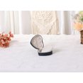 thumbnail image 6 of Unique Bargains Jewelry Box Mini Heart-shaped Portable PU Leather Jewelry Organizer Blue, 6 of 8
