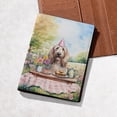 thumbnail image 5 of Happy Mother's Day Afghan Hound with Sweets and Flowers at a Picnic Travel Passport Wallet Dog Lover PU Leather Passport Holder Cover - 13005, 5 of 5