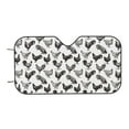 thumbnail image 7 of Balery Funny Chicken Print Car Windshield Sun Shade,Windshield Sunshade for Car Pickup Truck SUV Accessories-Medium, 7 of 7
