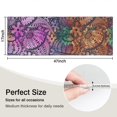 thumbnail image 5 of Multicolor Paisley and Floral Pattern Kitchen Rug Mat,Kitchen Runner Rugs Non Skid Washable,Decorative Kitchen Floor Mats for Kitchen,Sink,Laundry,17"X47", 5 of 5