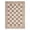 Brown, variant on FairOnly Checkerboard 2'x6'Blue Runner Rug Machine Washable Stain Resistant Non Slip Geometric Mat for Hallway Kitchen Laundry