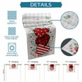 thumbnail image 6 of Valentine's Day Table Runner 36 Inches Long Farmhouse Dress Scarves, Red Striped Love Eucalyptus Grey Plaid Dining Tablerunner for Coffee Table/Kitchen Island/Party Décor, Small 13" x 36", 6 of 8