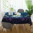 thumbnail image 6 of Mandala Woma Rectangle Tablecloth Waterproof Polyester Table Clothative Stain Resistant & Wrinkle Resistant Washable Table Cover for Dining Table/Party/Camping 60x60 Inch Decor Gift, 6 of 7