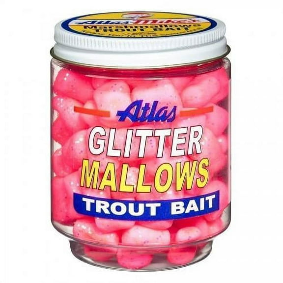 Atlas Mike's Glitter Mallows, Pink/Shrimp Model: 32035