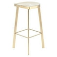 thumbnail image 2 of Home Square Icon 30.75" Metal Bar Stool in Gold Finish - Set of 2, 2 of 4