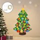 thumbnail image 4 of Juego de Árbol de Navidad de Fieltro Sunnimix 3.28 Pies 33 Adornos Pared Colgando, 4 of 7