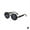 F, variant on Retro Steampunk Sunglasses for Women Men Unisex Round Metal Frame Circle Lens Sun Glasses Summer Outdoor Beach Eyewear