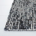 thumbnail image 3 of Safavieh Abstract Delia Distressed Wool Runner Rug, Black/Gray, 2'3" x 10', 3 of 11