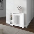 thumbnail image 4 of Depot E-Shop Jesup Radiator Cover Cabinet, 3 Shelves, White, 4 of 6