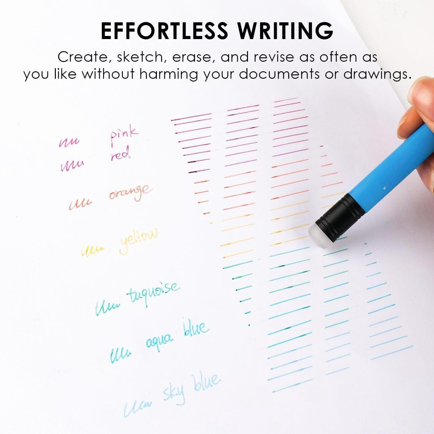 Erasable Gel Pens  Medium Point 0.7 Mm Make Mistakes Disappear For Drawing Writing Planner Pack Of 9 Assorted Colors(lavender Dreams)