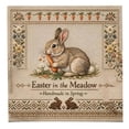 thumbnail image 2 of Embroidery Kit for Beginners Easter Bunny Stamped Cross Stitch Set Complete Supplies for Adults and Craft Learning, 2 of 7