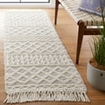 thumbnail image 2 of SAFAVIEH Natura Zephyr Geometric Area Rug, Ivory/Grey, 3' x 5', 2 of 6