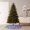 thumbnail image 6 of Sikiie Nautical Anchors Nativity Christmas Tree Skirt, Jesus Christian Winter Holiday Tree Mat Decoration(30-48IN)30", 6 of 6