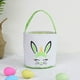 thumbnail image 2 of Cateissary Bolsa de conejito Gran capacidad Resistencia al desgaste Conveniencia Aspecto lindo Cubos de vacaciones Suministros para niños Bolsas Almacenamiento y organización del hogar Unicore verde, 2 of 6