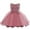 Pink, variant on JLFKNG Infants Girls Dresses Cute Sweet Solid Color Ruffled Sleeveless Breathable Ruffled Tulle Dress Suitable For Beach, Vacation,