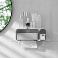 thumbnail image 1 of Suncoda Storage Paper, Wall-Mounted Bathroom Towel Cleansing Towel Paper Storage Box, 1 of 8