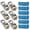 B, variant on 2-Pack Heavy Duty Paracord - 3m Nylon Rope Cord for Camping, Tent Guy Lines, Hiking and Outdoor Activities