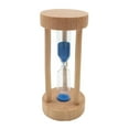 thumbnail image 2 of Rongfmy 3 Sand Timer Wooden Sandglass Sand Timer for Child Time Games Interval Training, Blue, 2 of 9