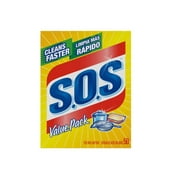 S.O.S. Steel Wool Soap Pads, 50 per Box