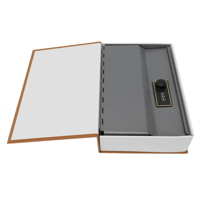 Diversion Book Safe, Book Safe Box Widely Used Stainless Steel For Jewelry Brown