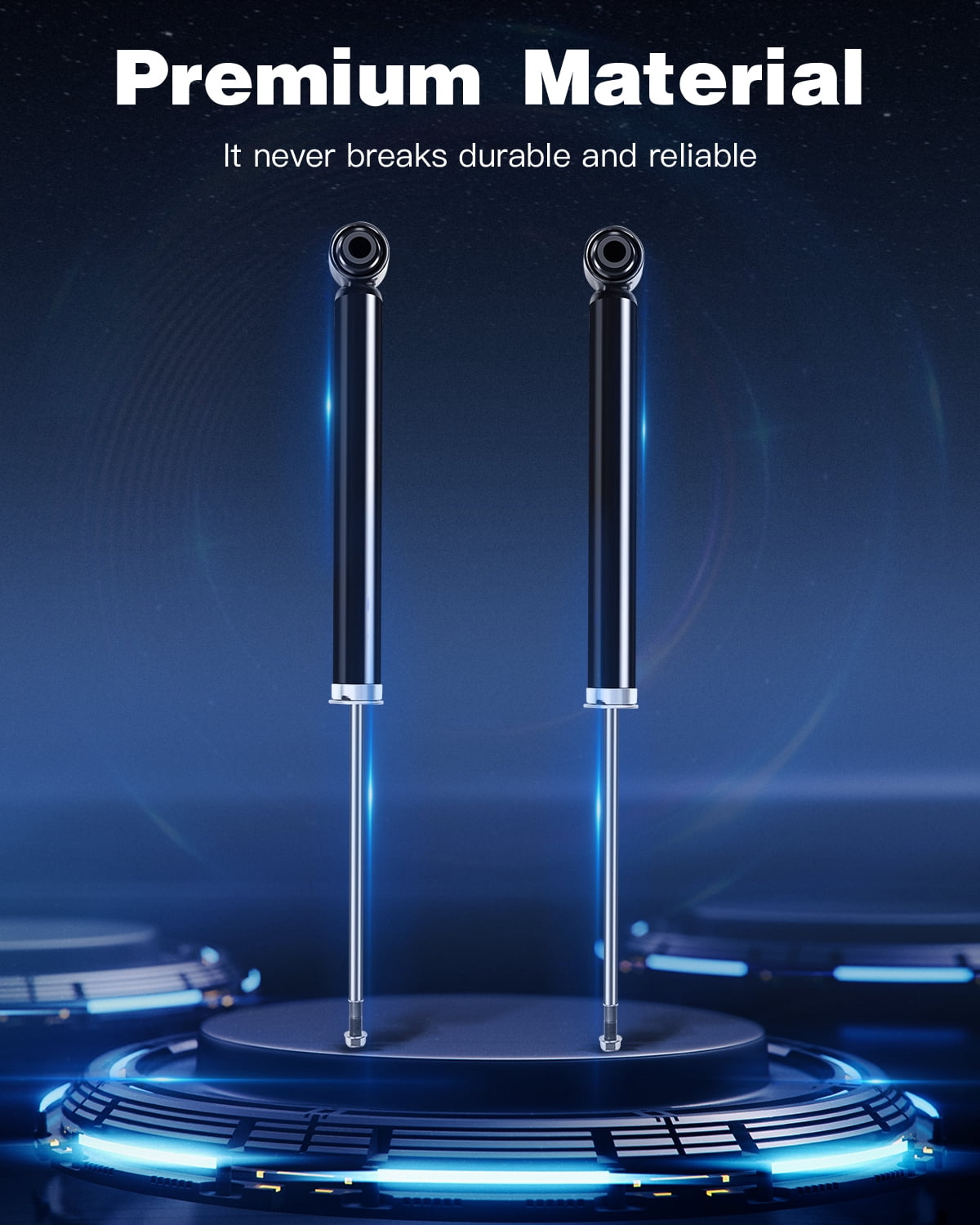 Shocks Struts,ECCPP Rear Shock Strut Absorbers Kits fit for 2000 2001 2002 2003 2004 2005 2006 2007 2008 2009 for Audi A4/A4 Quattro Compatible with 341814 71332