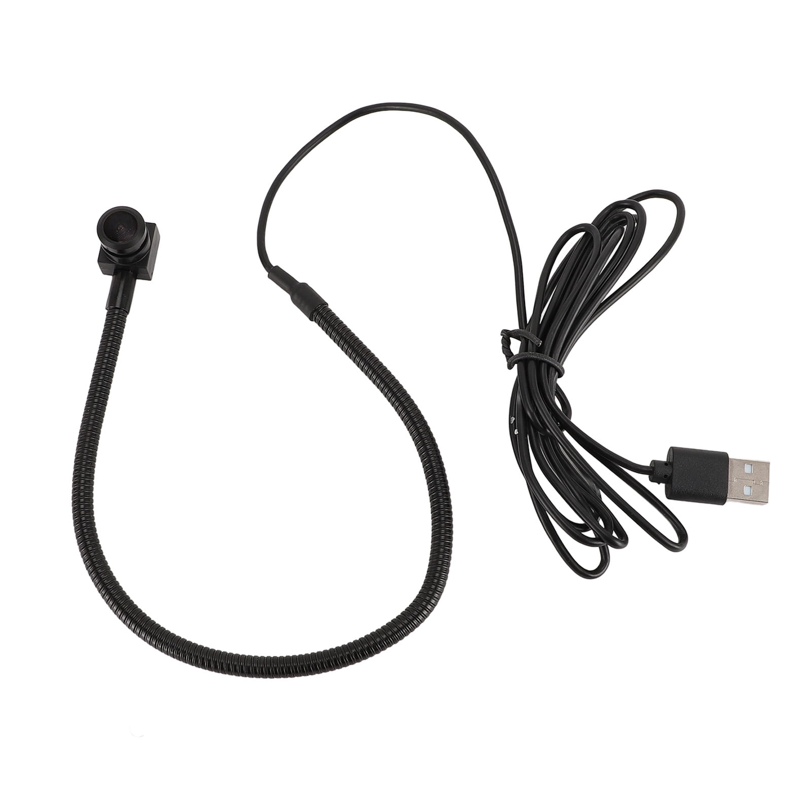 Middle Screen Webcam, PVC Fixed Focus 1080P Center Webcam Built in Microphone 5MP Clear Sound  for Video Conferencing
