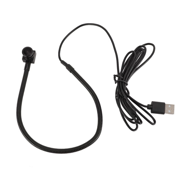 Middle Screen Webcam, PVC Fixed Focus 1080P Center Webcam Built in Microphone 5MP Clear Sound for Video Conferencing