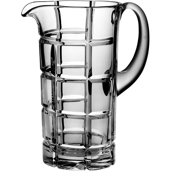 Barski - Hand Cut - Mouth Blown - Crystal Pitcher - 50 oz. - 9" height - Made in Europe