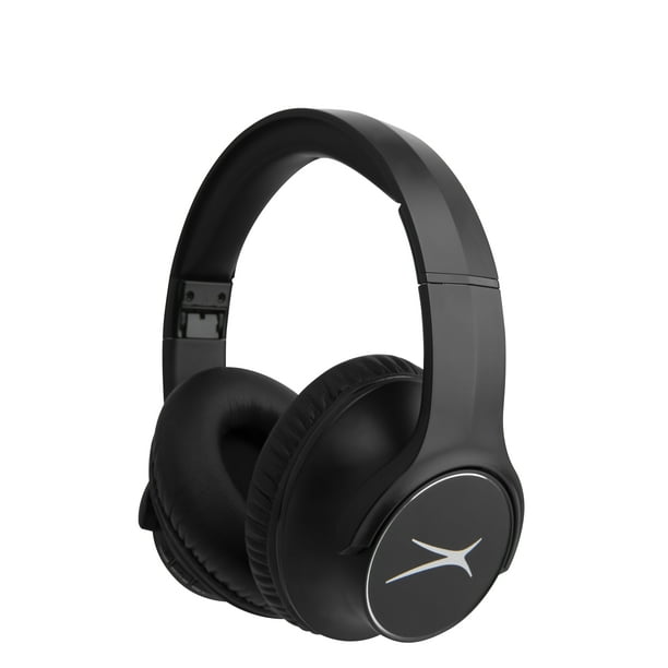 Altec Lansing R3volution X Bluetooth On-Ear Headphones, Noise-Canceling,  Black, MZX009-BLK